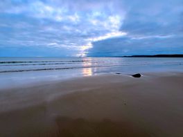 View of newgale beach