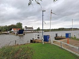 Across the water from the reedham ferry camp