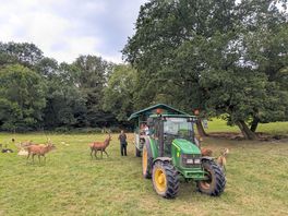 Wonderful tractor drivers, really friendly and knowledgeable.