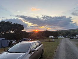 Lovely sunset view at pelcomb