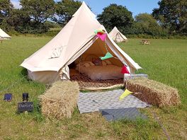 One of the tents