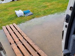 I woke with my own moat and drawbridge