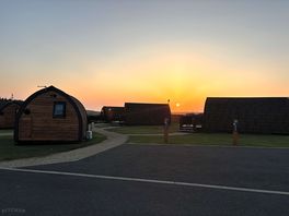 Sunset on the campsite