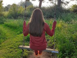 Swing with a view.