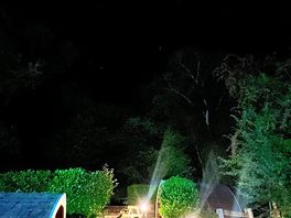 Site at night