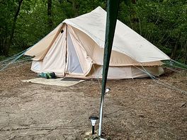 Woodland bell tent.