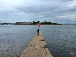 Overlooking plymouth harbour