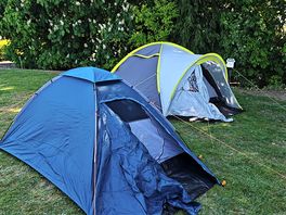Pitch and tents