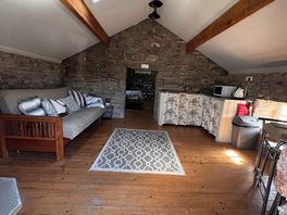 Large living/kitchen area