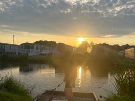 Sunset fishing
