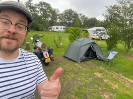 Minimale motorkampeer setup