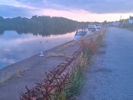 The river