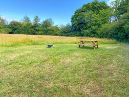 Hare's Hideaway grass pitch