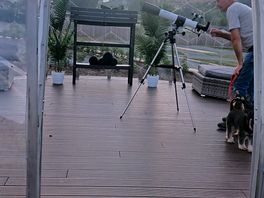 Telescope in the dome