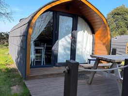 The cosier pod we stayed in.