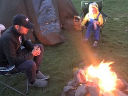 Camp fires allowed