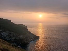 Coast path at bosinney