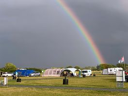 Stormy rainbow