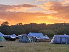 Sunset at lepe meadows