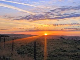 Great sunrise from the tent