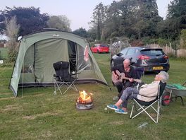 Evening at the campsite