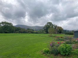 View of pen y fan from the campsite