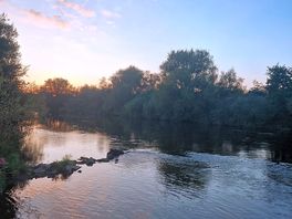 Evening river view