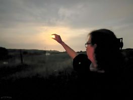 Catched the moon :)