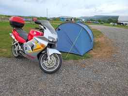 Camping with my bike