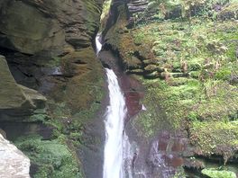 St nectans waterfall