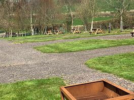 Hardstanding & grass pitch