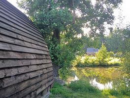 Pod on small pond