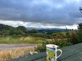 Morning view with a cuppa