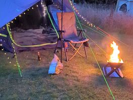 My pitch at night
