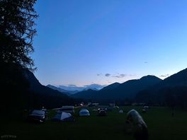 Foto am abend der ankunft
