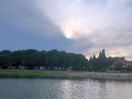 The lake