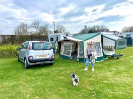 Our 1987 conway tardis trailer tent