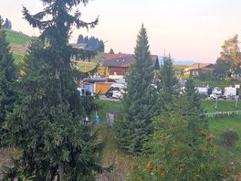 Looking onto campsite