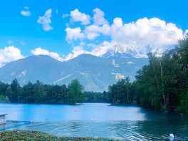 Mont blanc with some cloud coverage