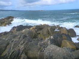 Ruggid coast line