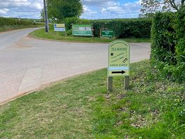 Entrance to snettisham meadows