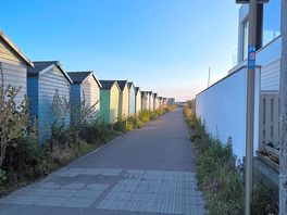 The beach huts