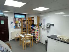 Dvds, games and books area