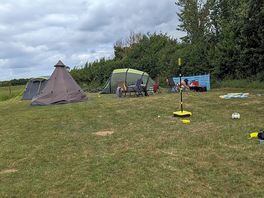 The end bit that we camped on.
