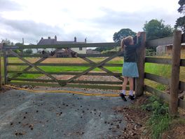 Entering the campsite