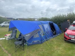 Out tent setup
