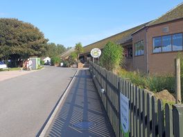 View of waves pottery and nisa shop