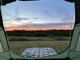 View from tent