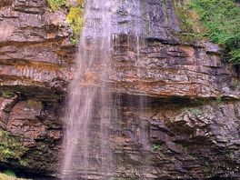 The henhryd waterfall