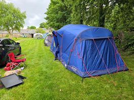 Great camping pitch.